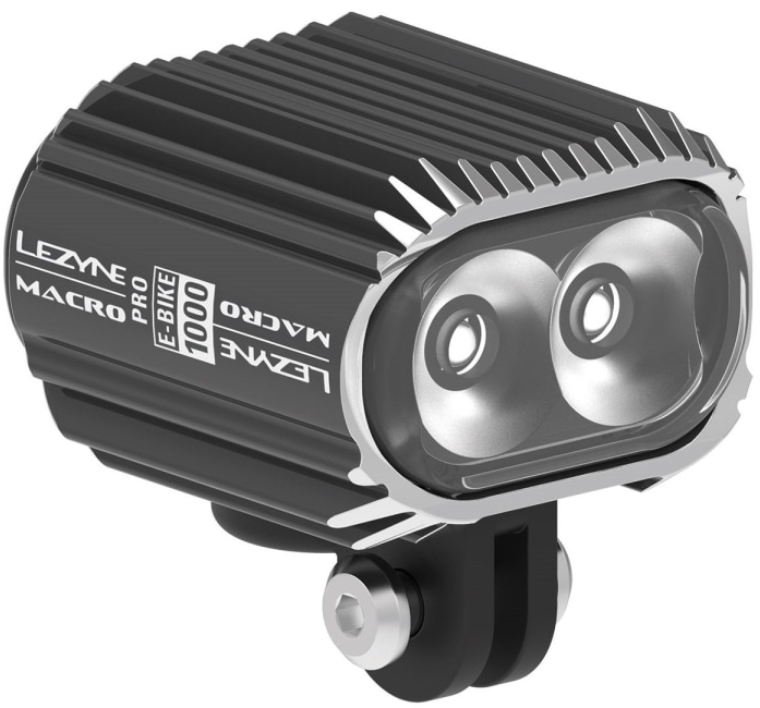 Lezyne Ebike Macro Drive 1000 Front Light 1000LMS Black