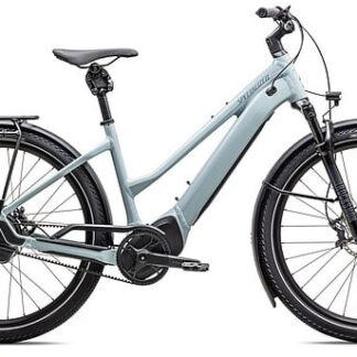 Specialized 2025 Turbo Vado 5.0 IGH Step-Through Electric Hybrid Bike L Satin Seafoam / Lapis Pearl / Glacial Metallic