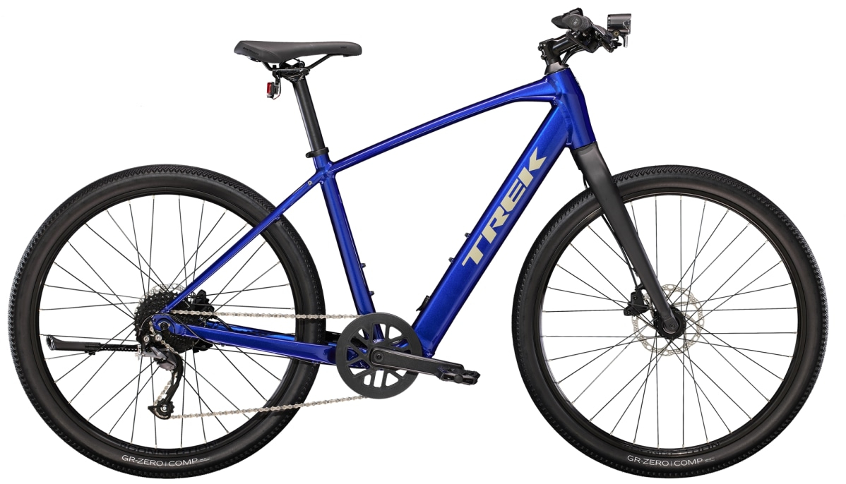 Trek 2023 Dual Sport+ 2 Electric Hybrid Bike XL - 27.5 WHEEL HEX BLUE
