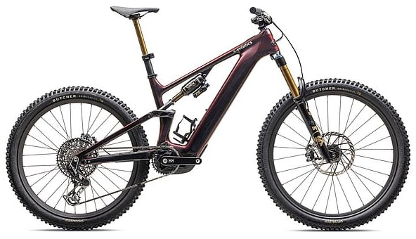 Specialized 2026 S-Works Turbo Levo 4 Full Suspension Electric Mountain Bike S6 GLOSS RED PEARL / BLACK / METALLIC WHITE SILVER