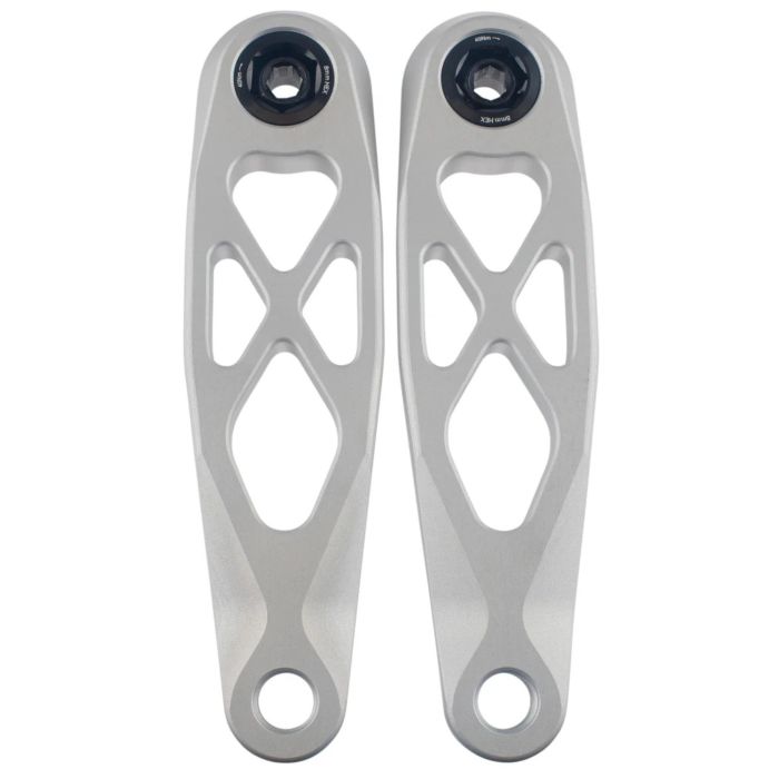 5DEV R-SPEC eBike Crank Arms - Bosch/TQ/Avinox/Gen 4 Levo - Silver155mm