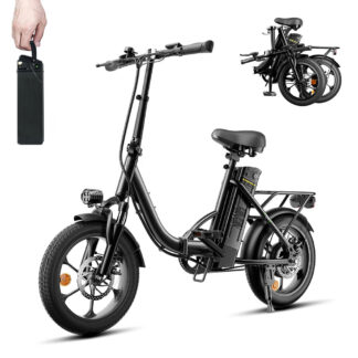 U4 Low Step Through Foldable Electric Bike - U4 Black