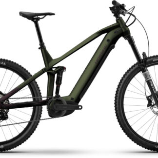 Haibike 2026 ALLMTN 6 Full Suspension Electric Mountain Bike L Green - Cycles UK