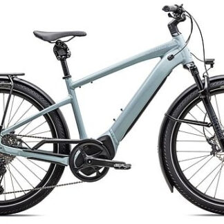 Specialized 2025 Turbo Vado 5.0 Electric Hybrid Bike L Satin Seafoam / Lapis Pearl / Glacial Metallic - Cycles UK