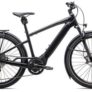 Specialized 2025 Turbo Vado 5.0 Electric Hybrid Bike M Gloss Castblack / Satin Silver Reflective - Cycles UK