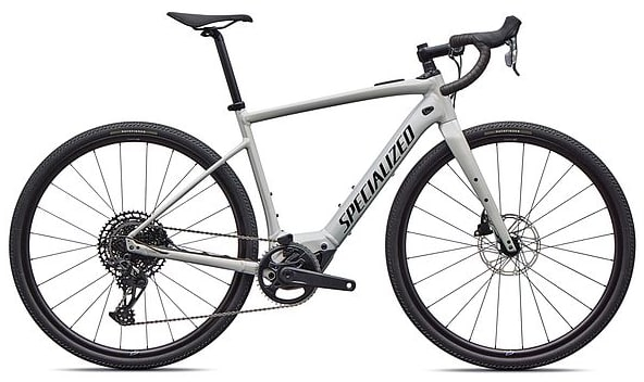 Specialized 2026 Turbo Creo 2 Comp E5 Electric Gravel Bike 61 Gloss Dolomite Metallic / Dark Navy Metallic - Cycles UK