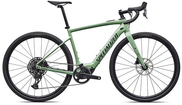 Specialized 2026 Turbo Creo 2 Comp E5 Electric Gravel Bike 61 Gloss Pistachio/Smoke - Cycles UK
