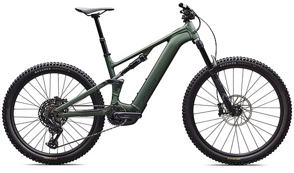 Specialized 2026 Turbo Levo 4 Alloy Full Suspension Electric Mountain Bike S6 Satin Cypress Metallic / Dark Moss Green - Cycles UK