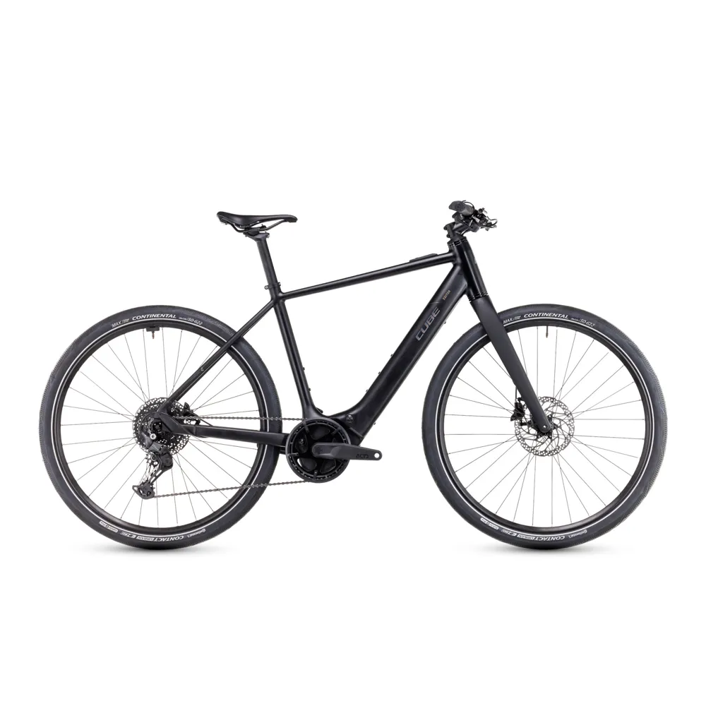 Cube Editor Hybrid PRO 400X Electric Bike 2024 Black/Spectral