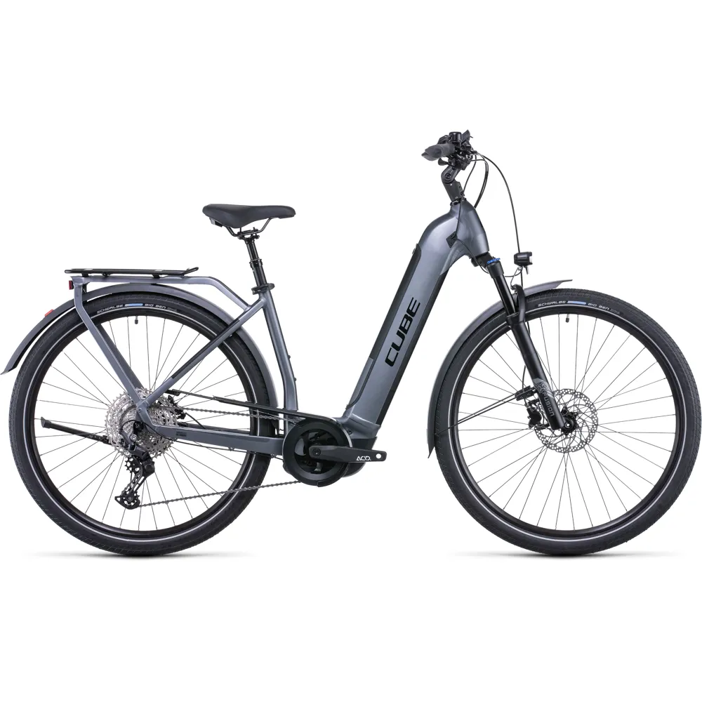 Cube Kathmandu Hybrid Pro 625 EE Electric Bike Trapeze 2022 Grey/Black