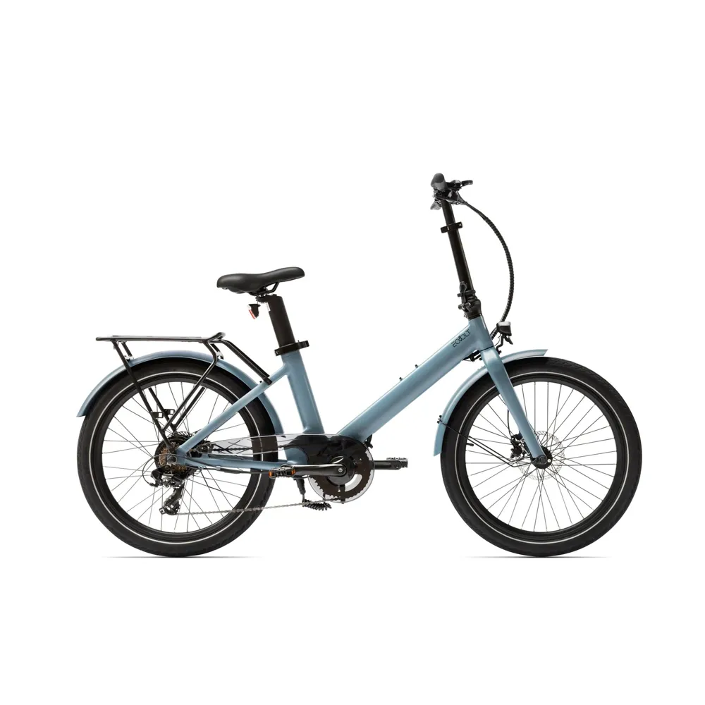Eovolt Evening 24 Compact Electric Folding Bike 2022 Ocean Blue
