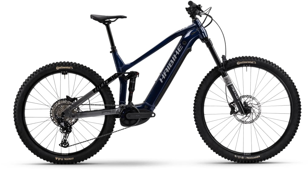 Haibike 2026 ALLMTN 6 Full Suspension Electric Mountain Bike S Black - Cycles UK