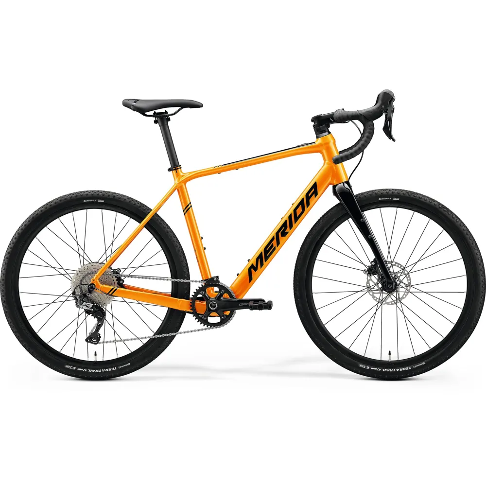 Merida eSilex+ 600 Electric Gravel Bike 2023 Orange