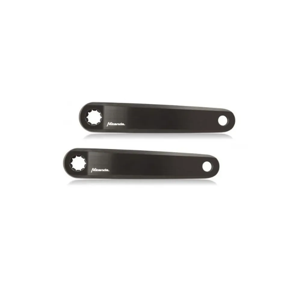 Miranda Delta Double Diamond 160 ISIS 16 Crank Set Black