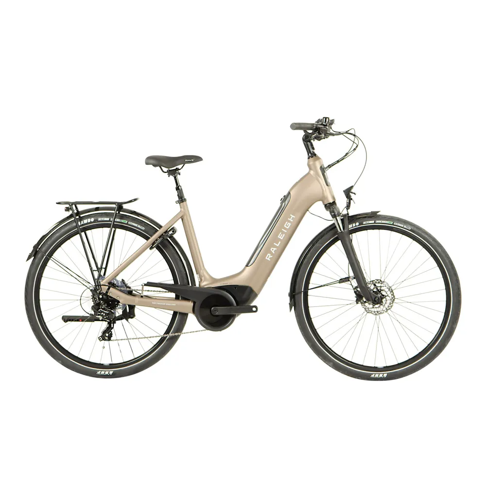 Raleigh Motus Tour Step Through Electric Bike 2023 Champagne