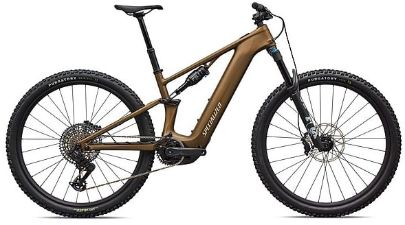 Specialized 2026 Turbo Levo R Comp Full Suspension Electric Mountain Bike S3 - 29 29 SATIN BURNT GOLD METALLIC / SANDSTONE METALLIC - Cycles UK