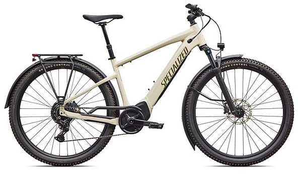 Specialized 2026 Turbo Tero 4.0 EQ Electric Trekking Bike M GLOSS WHITE MOUNTAINS / GUNMETAL - Cycles UK