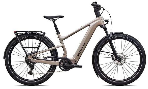 Specialized 2027 Vado 3 EVO 4.0 Electric Hybrid Bike M GLOSS SANDSTONE METALLIC / WARM SMOKE METALLIC - Cycles UK