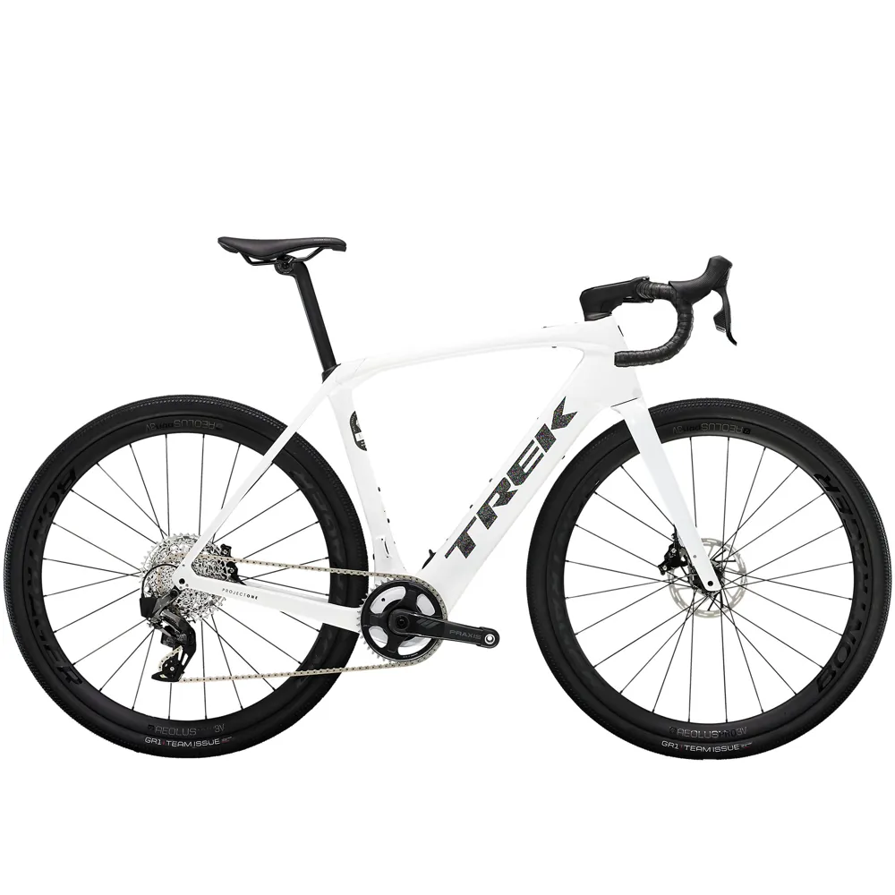 Trek Domane+ SLR 6 eTap Electric Bike 2024 Crystal White
